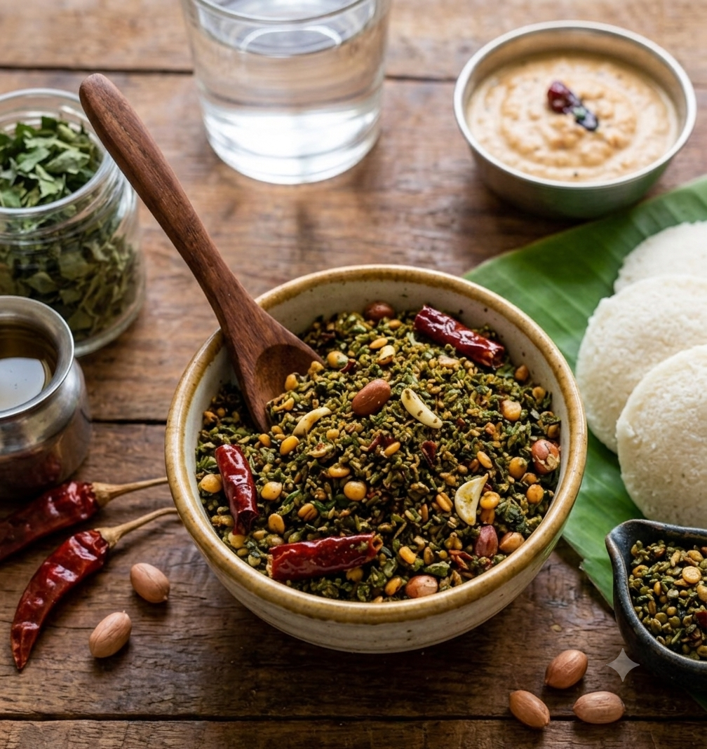 Drumstick Leaf Chilli Powder