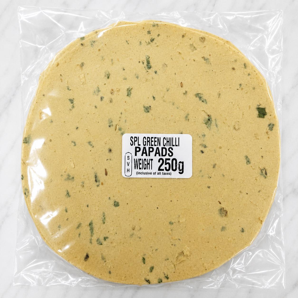 Spl Green Chilli Papad